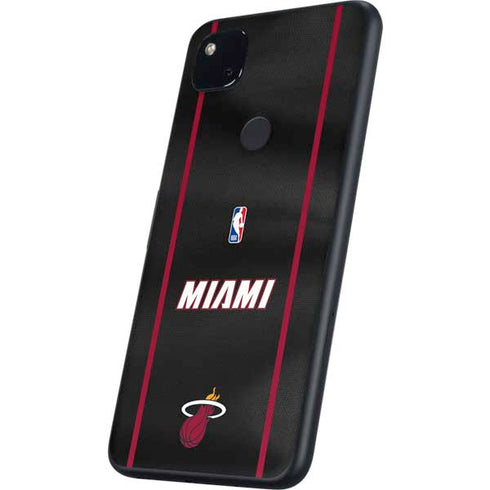 NBA Miami Heat Jersey Google Pixel 4a Skin